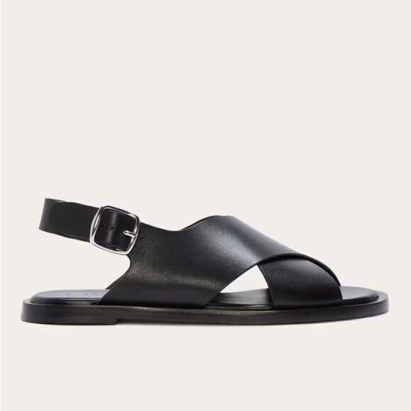 NEW Everlane The City Crossover Sandal in black - Picture 8 of 8